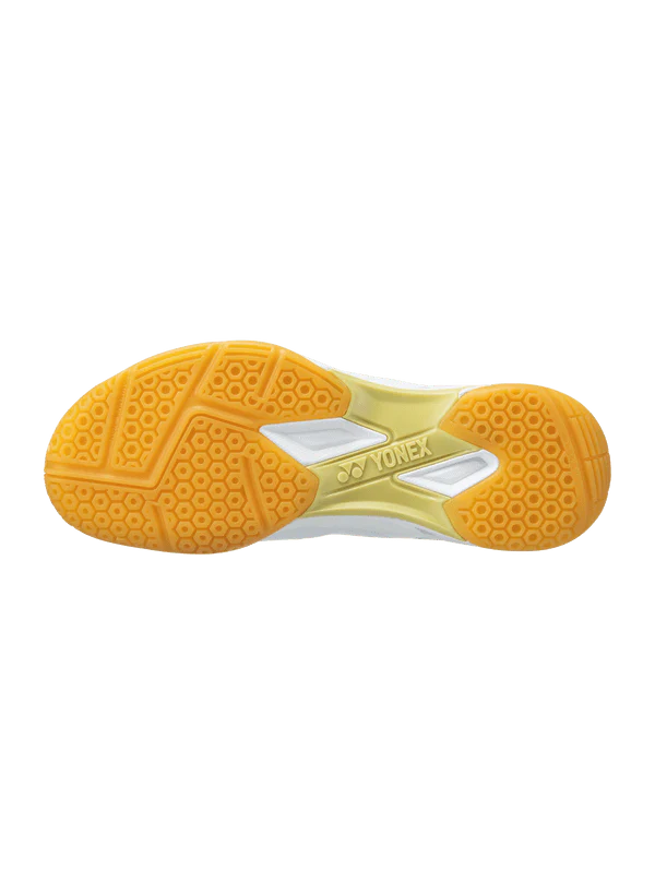 Yonex Badminton Shoe Eclipsion X3 Unisex (White/Gold) - Image 2