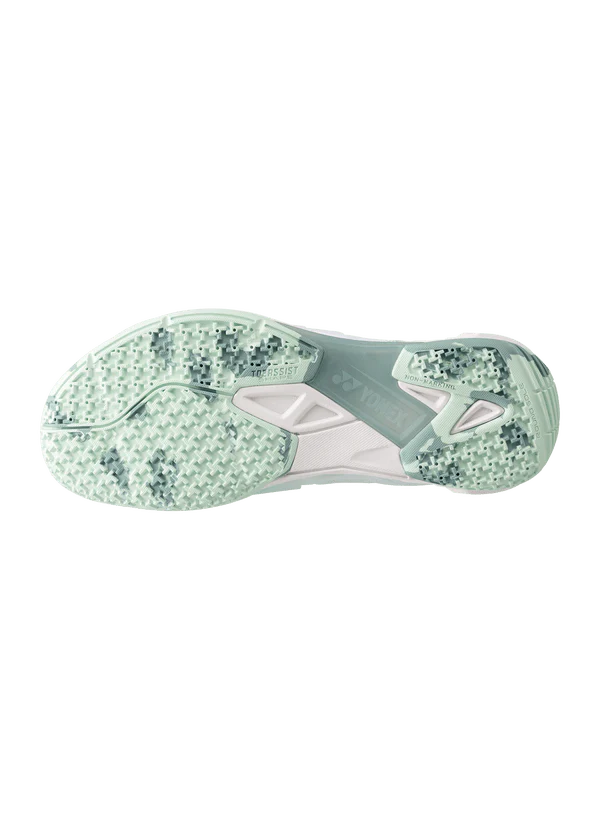 Yonex Badminton Shoe Power Cushion Cascade Drive 2 Unisex (White/Green) - Image 2