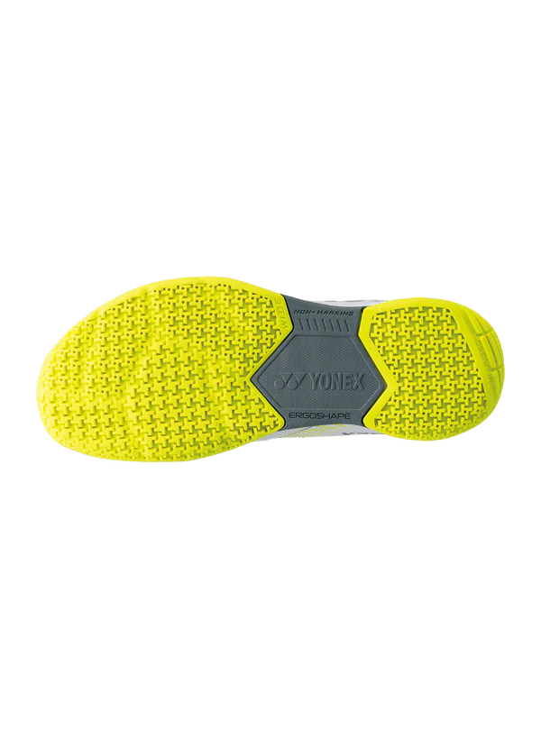 Yonex Badminton Shoe Power Cushion Strider Flow Wide (White/Lime) - Image 2