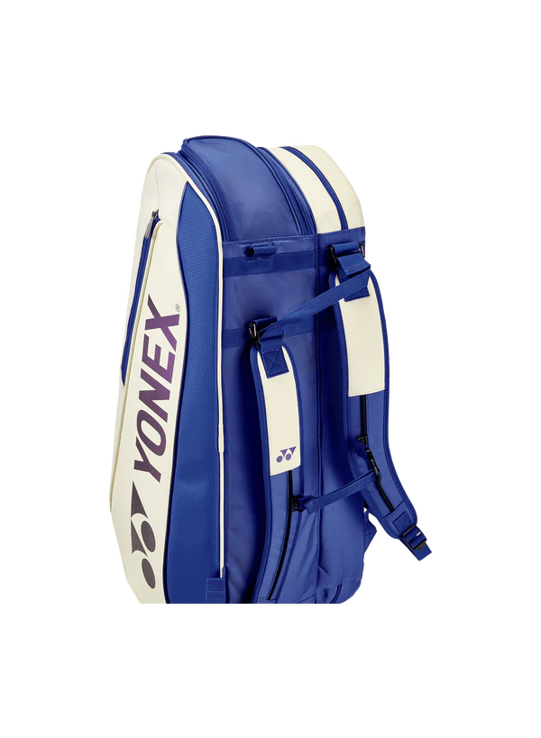 Yonex Expert 6 Racquet Bag (White/Deep Blue) - Image 3