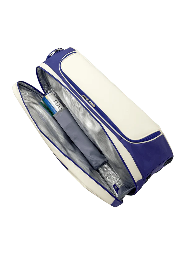 Yonex Expert 6 Racquet Bag (White/Deep Blue) - Image 5