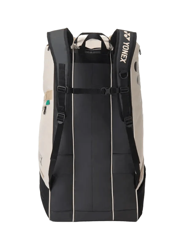 Yonex Gearlogic 9 Racquet Bag (Beige) - Image 5