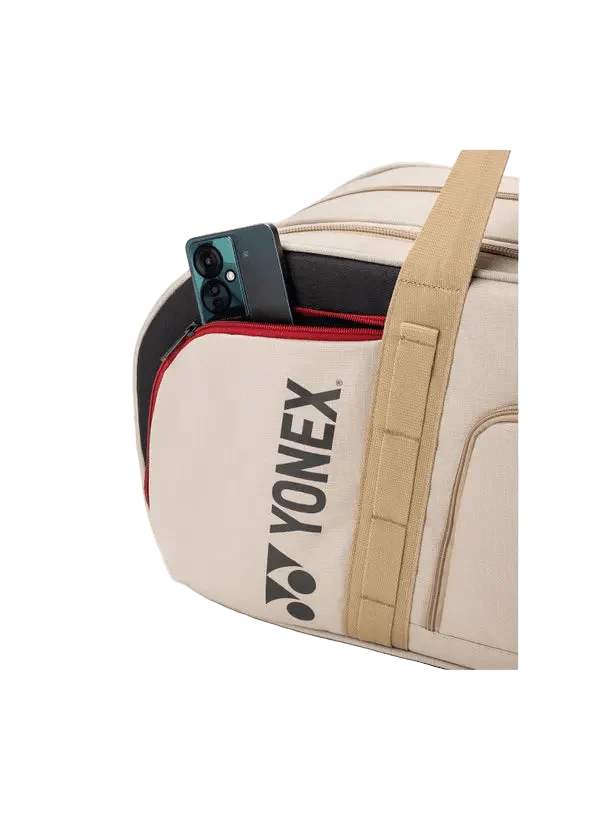 Yonex Gearlogic Tournament Bag (Beige) - Image 6