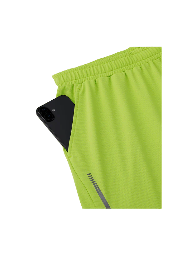 Yonex Men's Knit Shorts 15227 (Fresh Lime) - VA Edition - Image 4