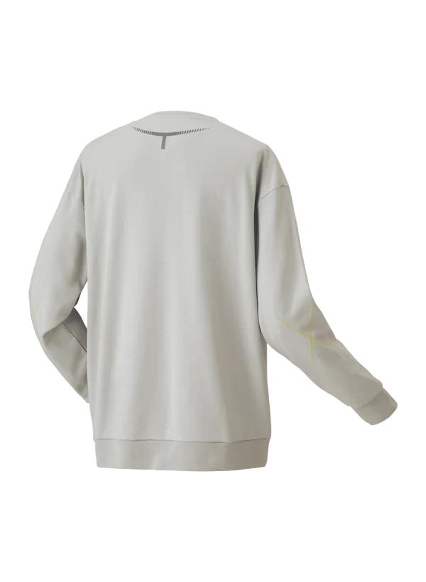 Yonex Unisex Sweat Shirt 30101 (Grayish Beige) - VA Edition - Image 2