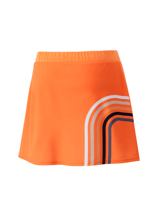 Yonex Women's Skirt w/ Inner Shorts 26156 (High Orange) - Image 2